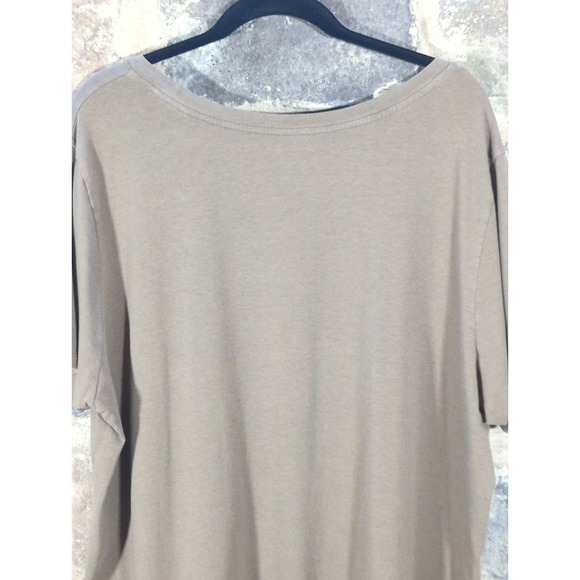 Universal Standard Top Woman's Large Olive Green‎ Oversized Casual Coastal - Picture 7 of 12